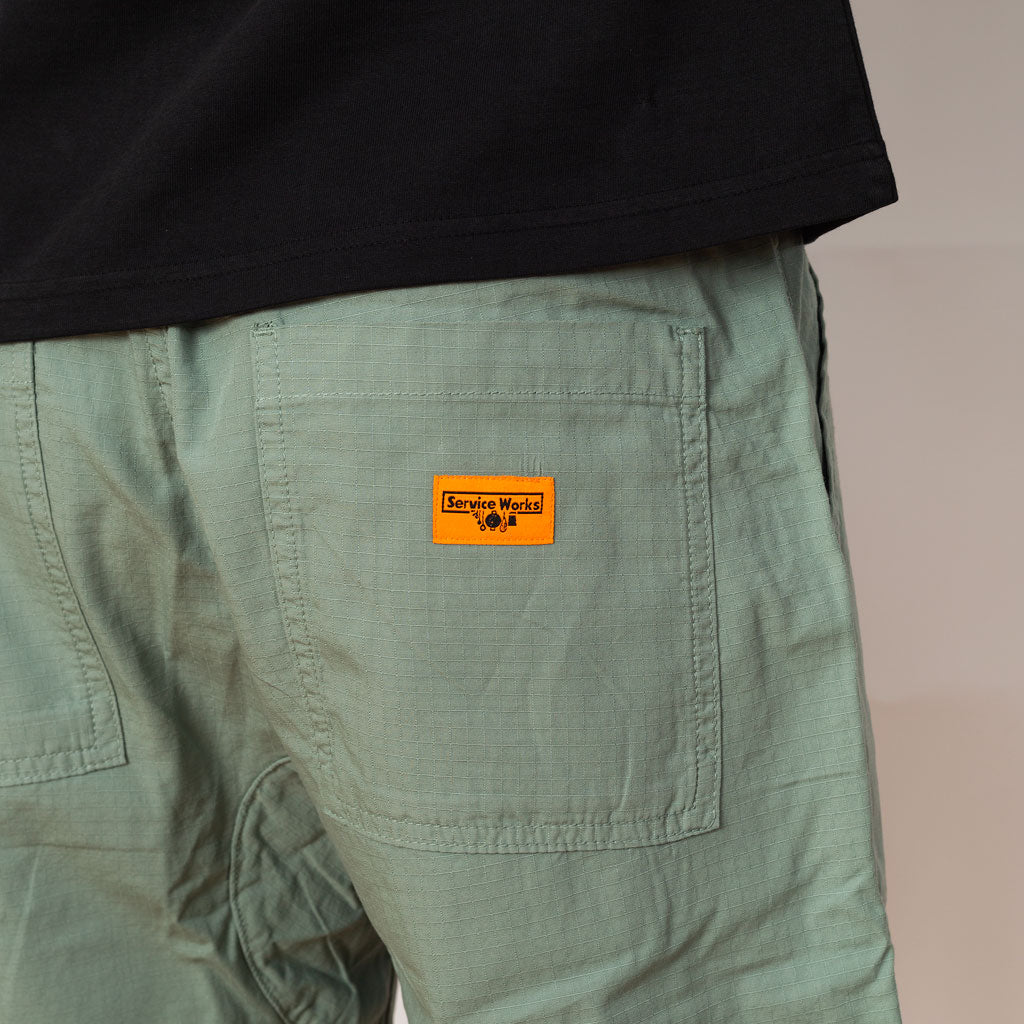 Ripstop Chef Short - Sage