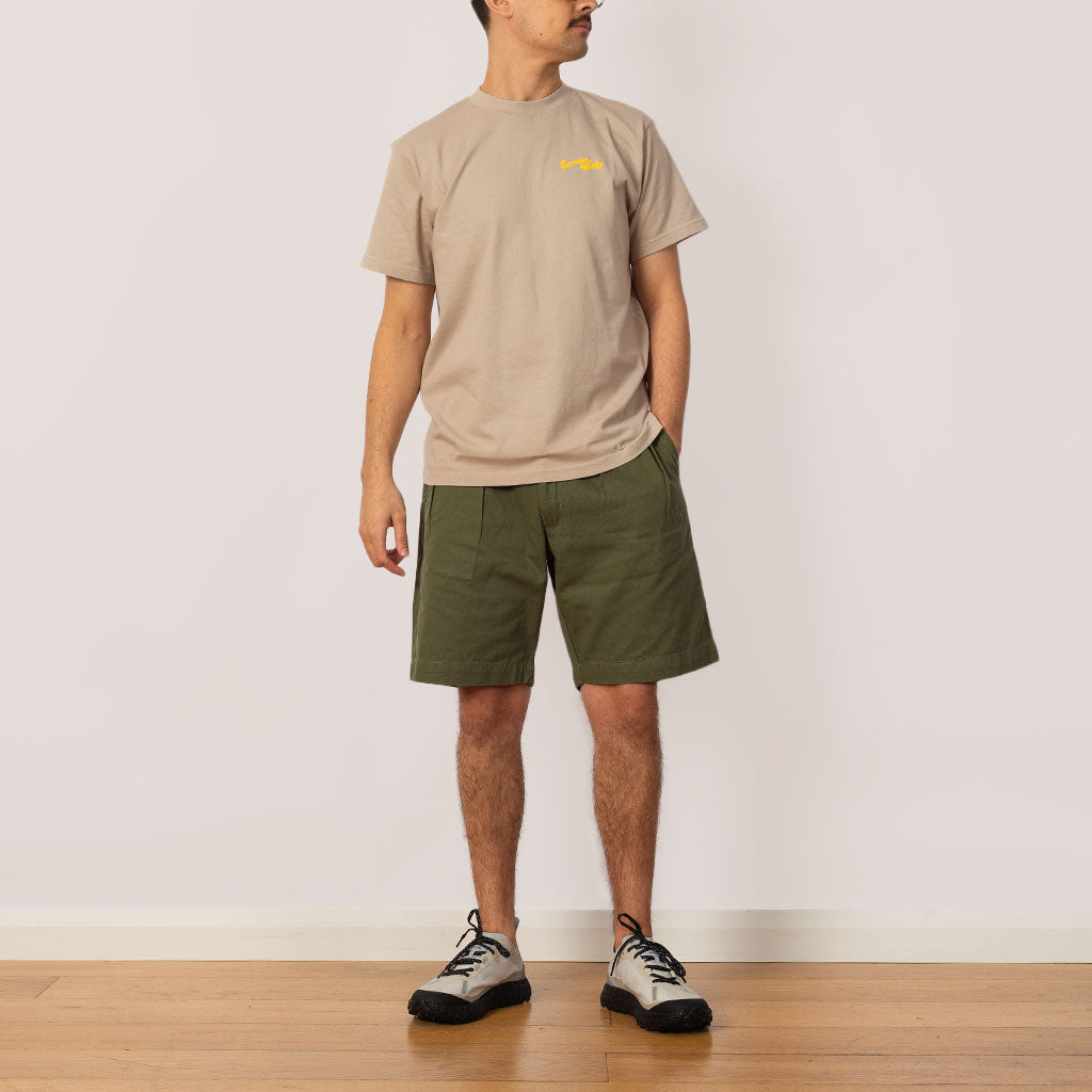 Drill Part Timer Short - Olive