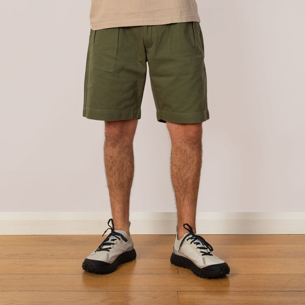 Drill Part Timer Short - Olive