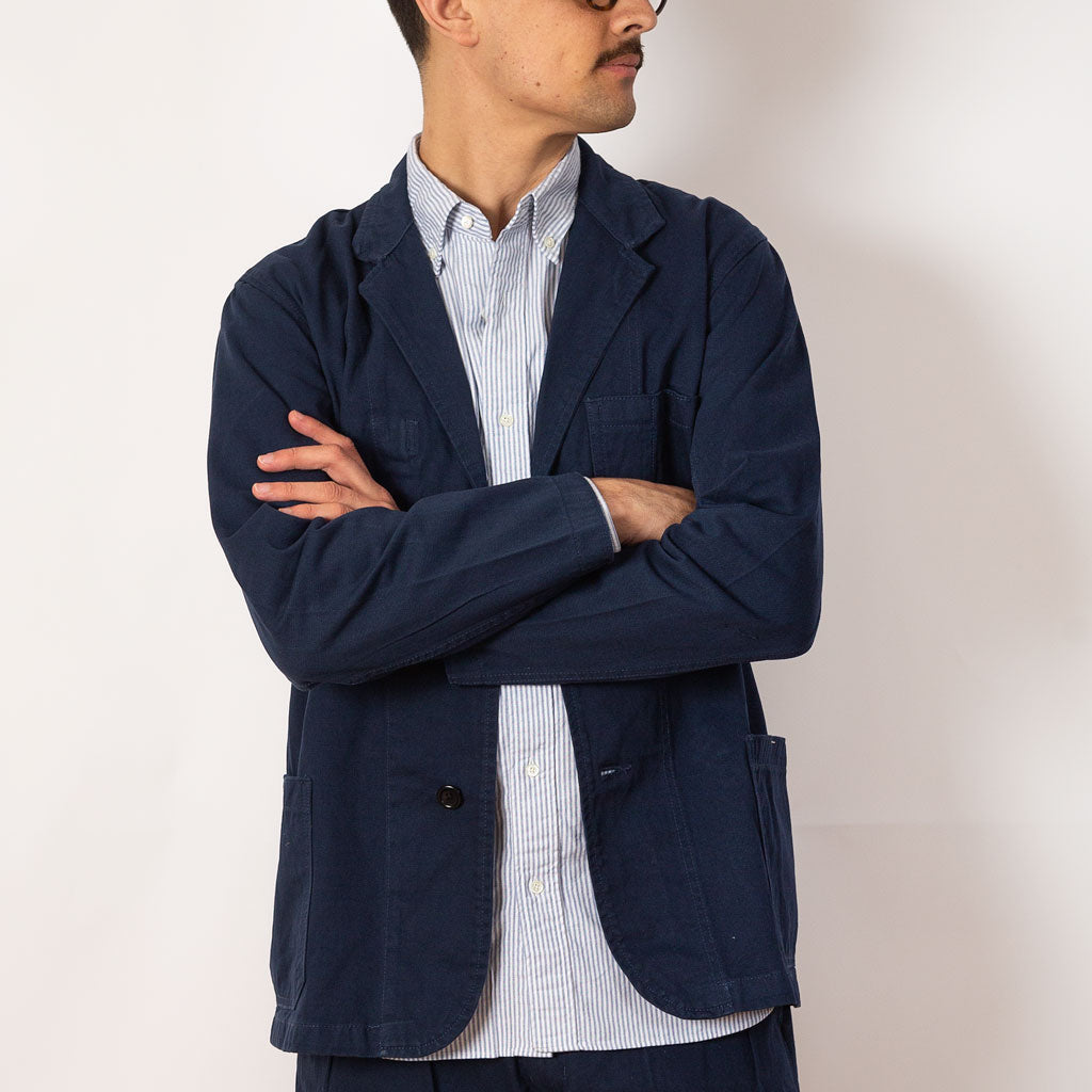 Drill Server Suit Jacket - Navy