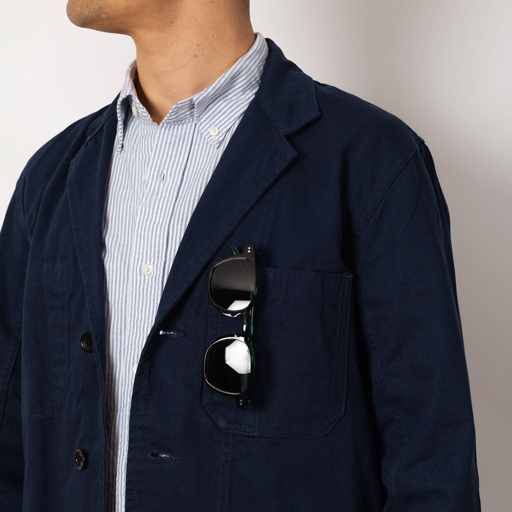 Drill Server Suit Jacket - Navy