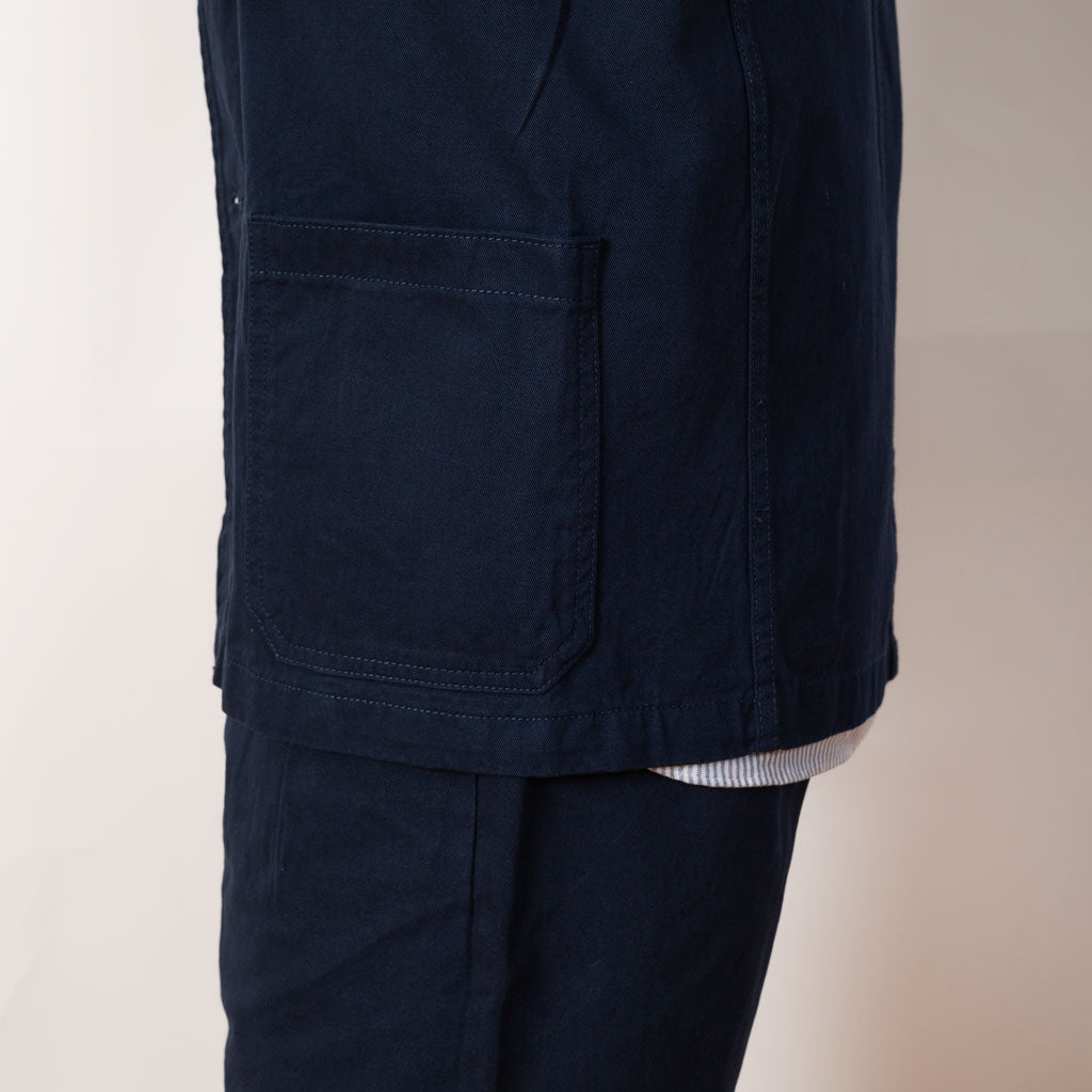 Drill Server Suit Jacket - Navy
