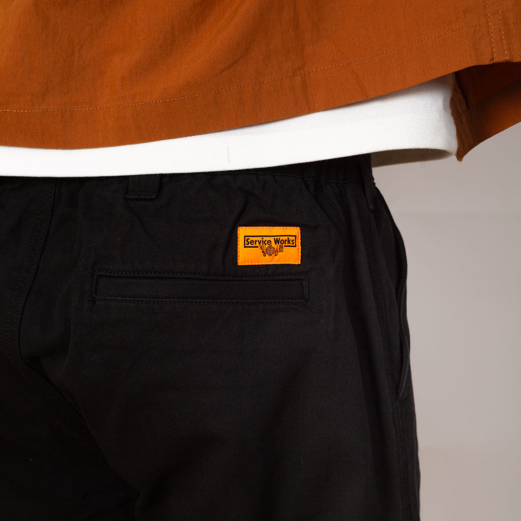Drill Waiter Pant - Black