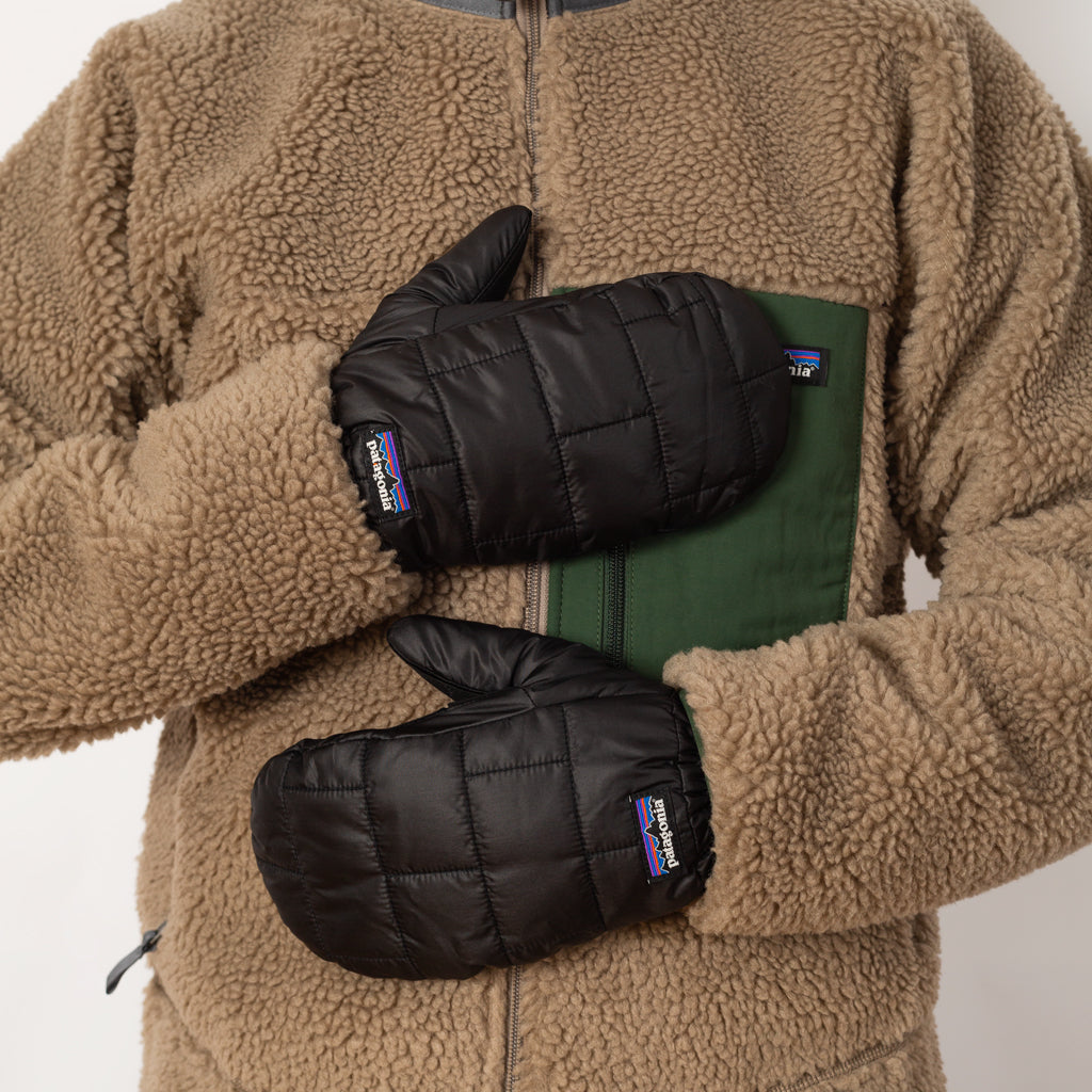 Nano Puff Mitts Black Patagonia Peggs son