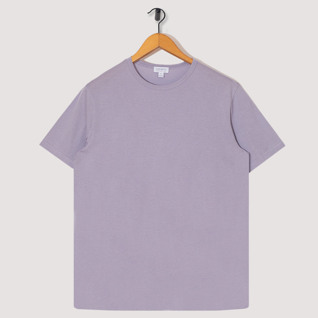 S/S Crew Neck T-Shirt - Lavender