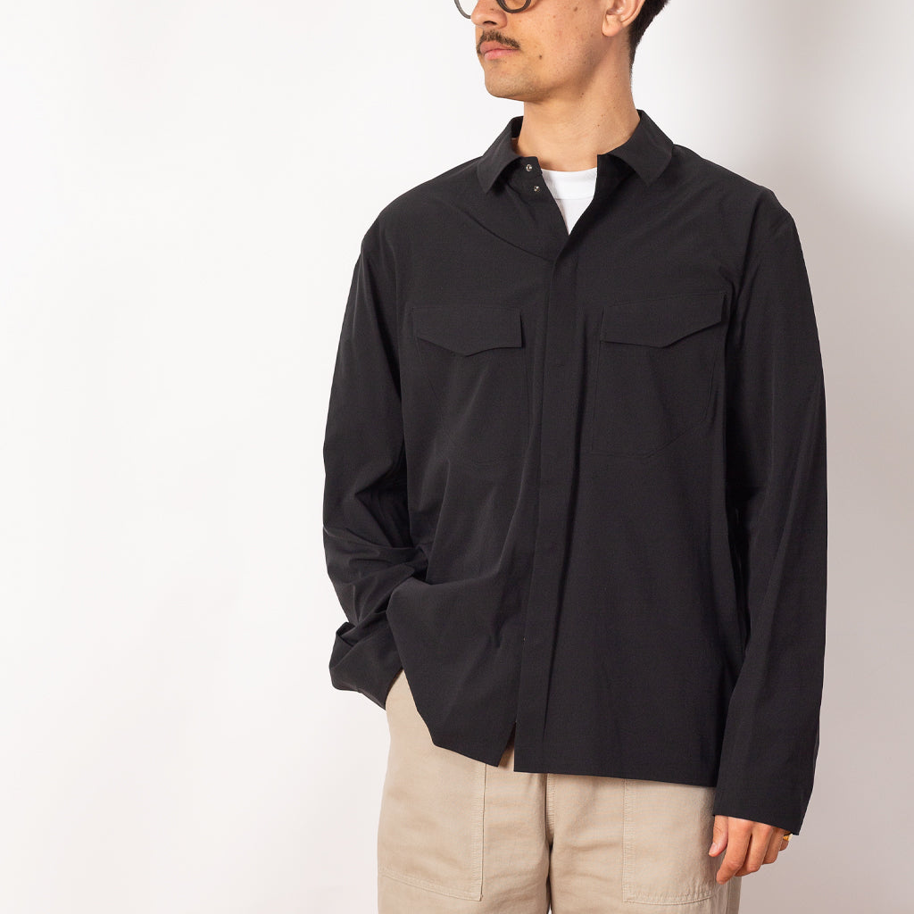 Field L/S Shirt - Black