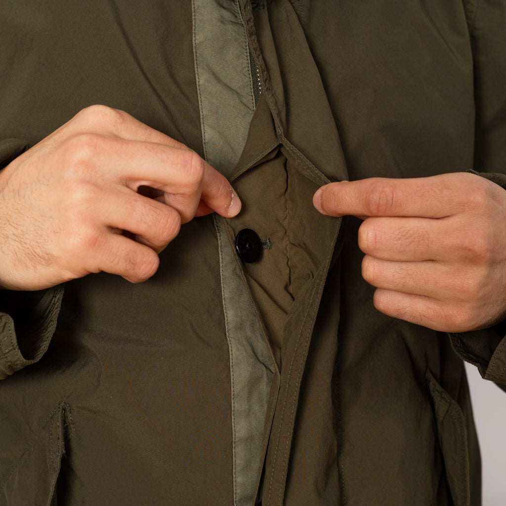 Short Parka - Military Green (V0054)