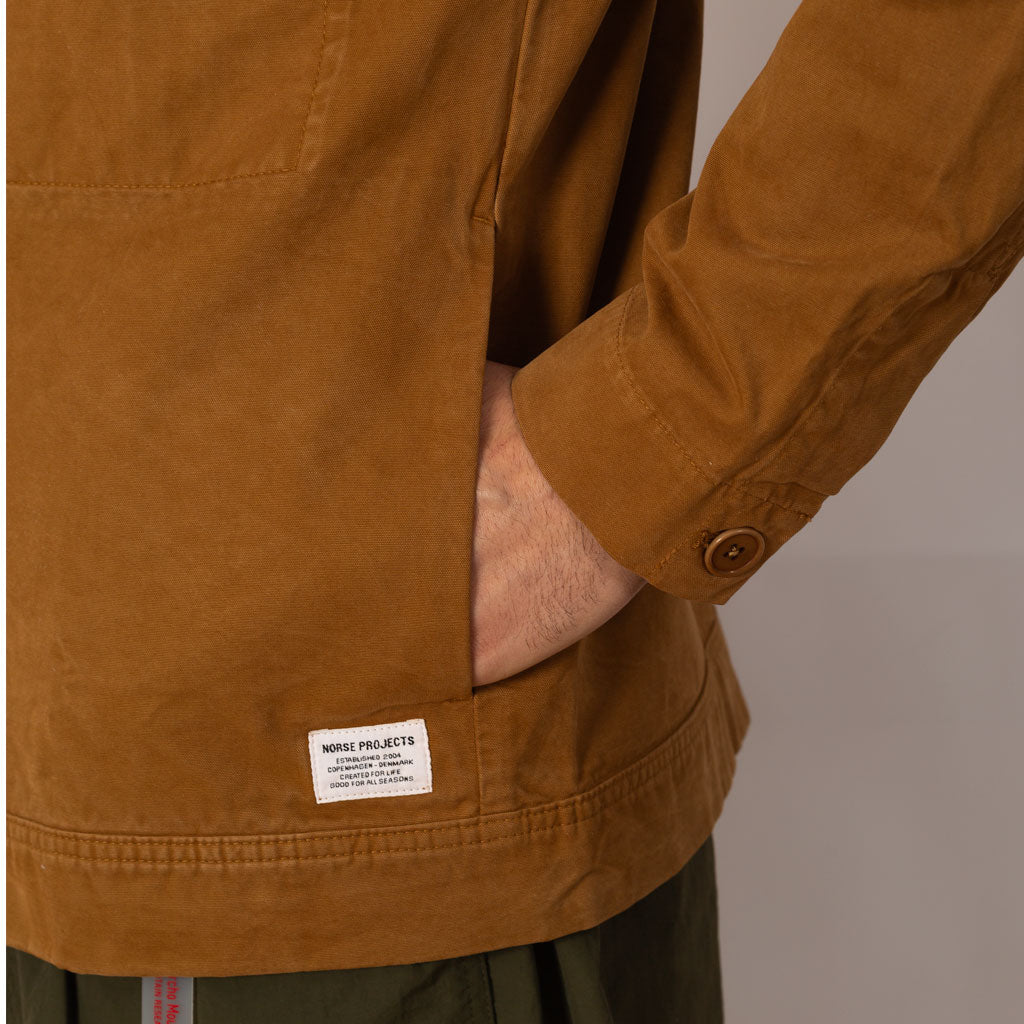 Marcus Canvas Overshirt - Duck