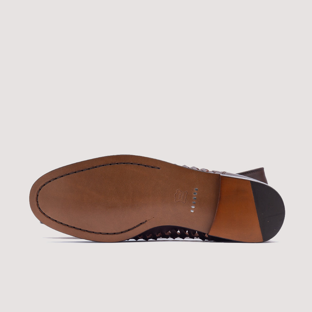 Lipido Woven Loafer - Brown