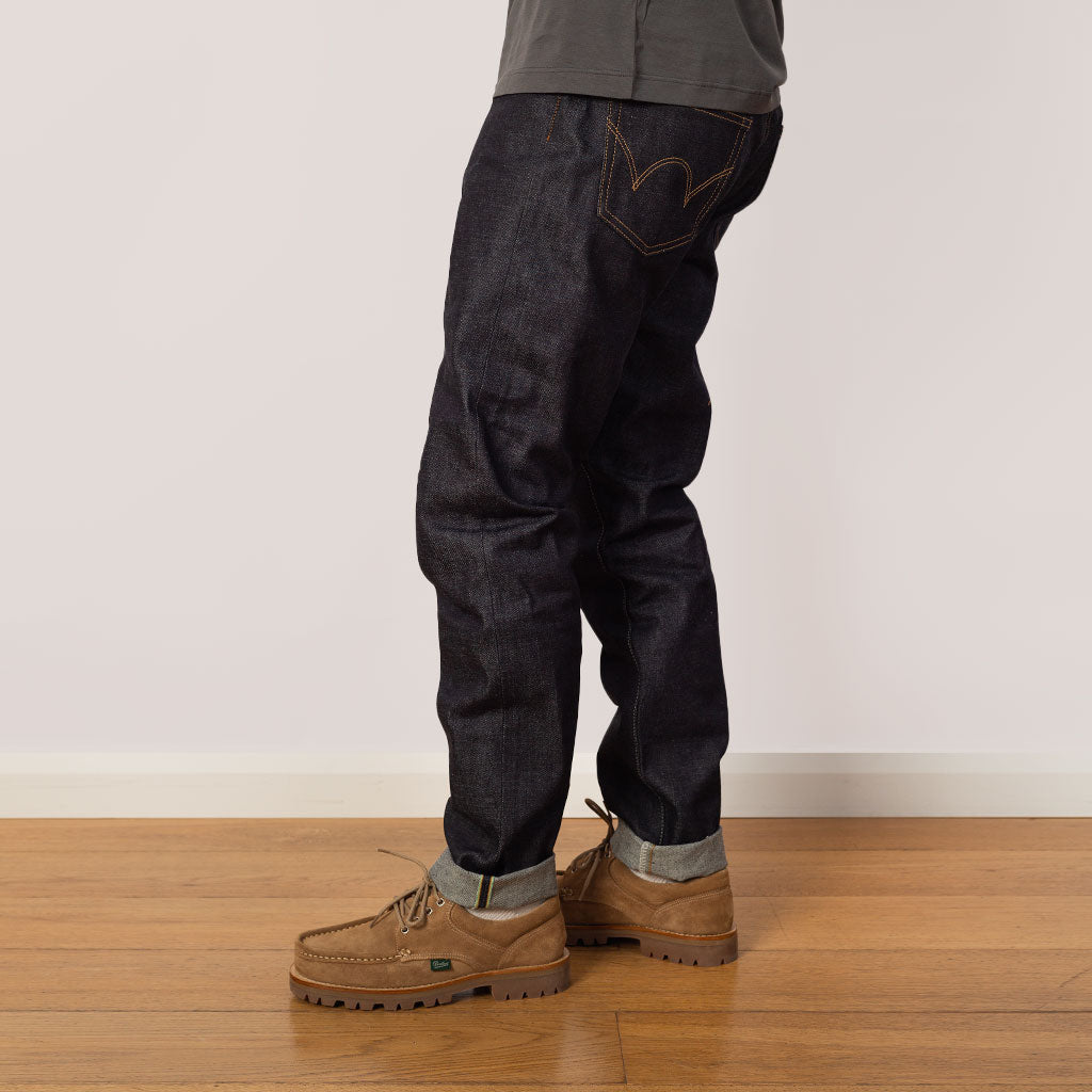 13.5oz Kaihara - Dark Pure Indigo Rainbow Selvedge