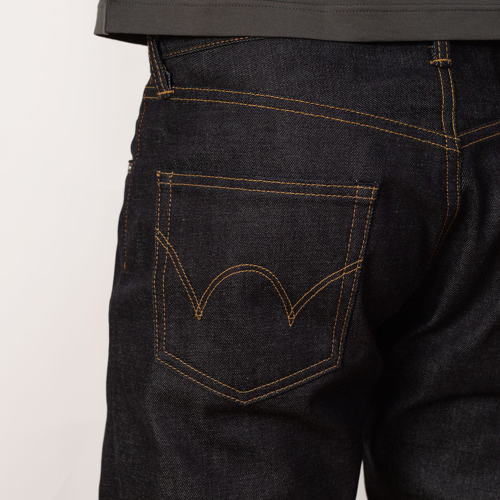 13.5oz Kaihara - Dark Pure Indigo Rainbow Selvedge