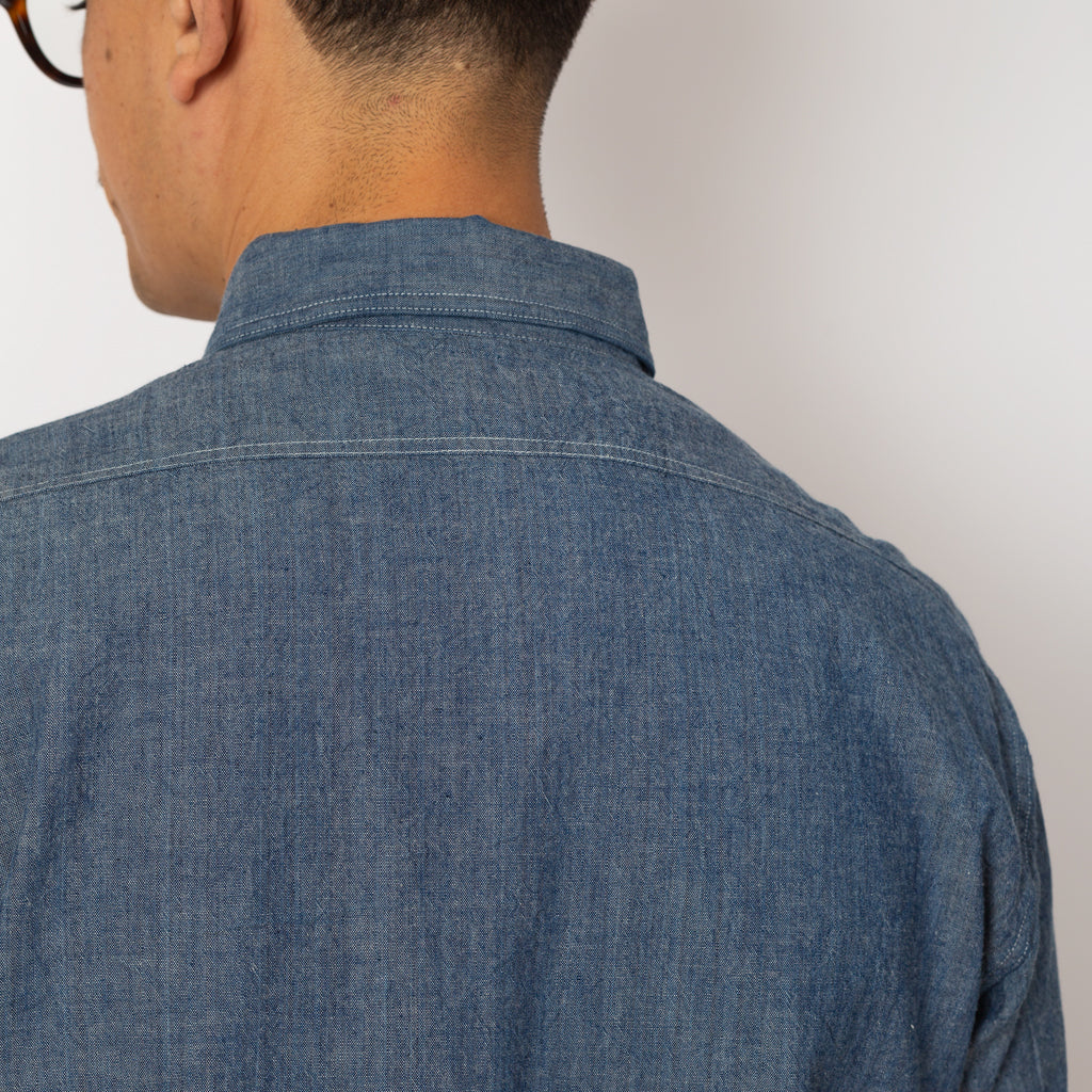 Chambray Work Shirt - Blue