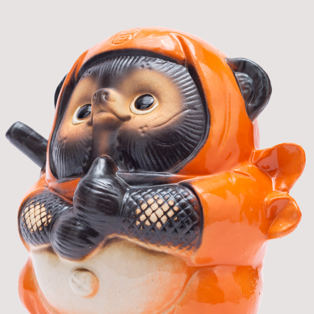 Fortune Racoon Dog Ninja - Orange