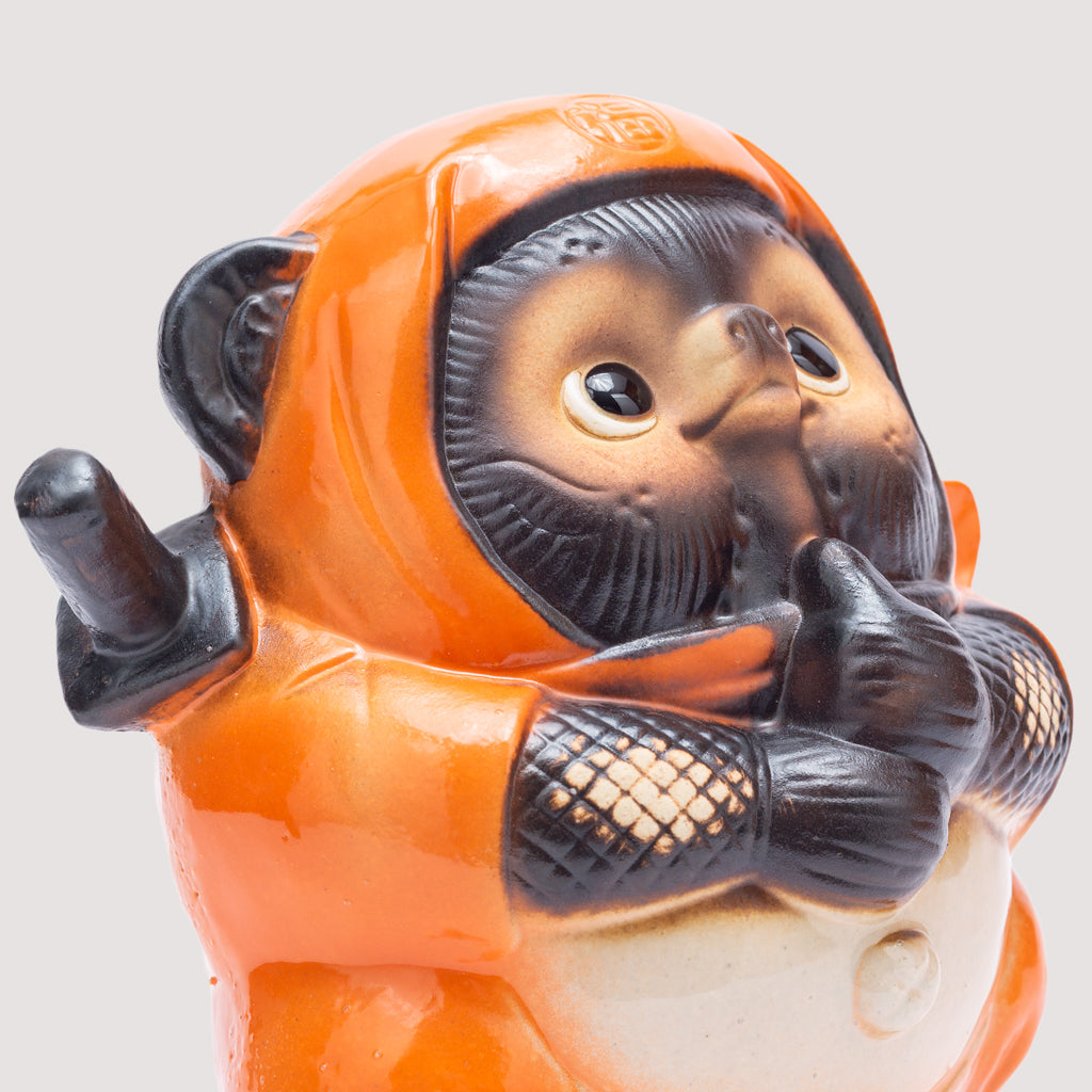 Fortune Racoon Dog Ninja - Orange