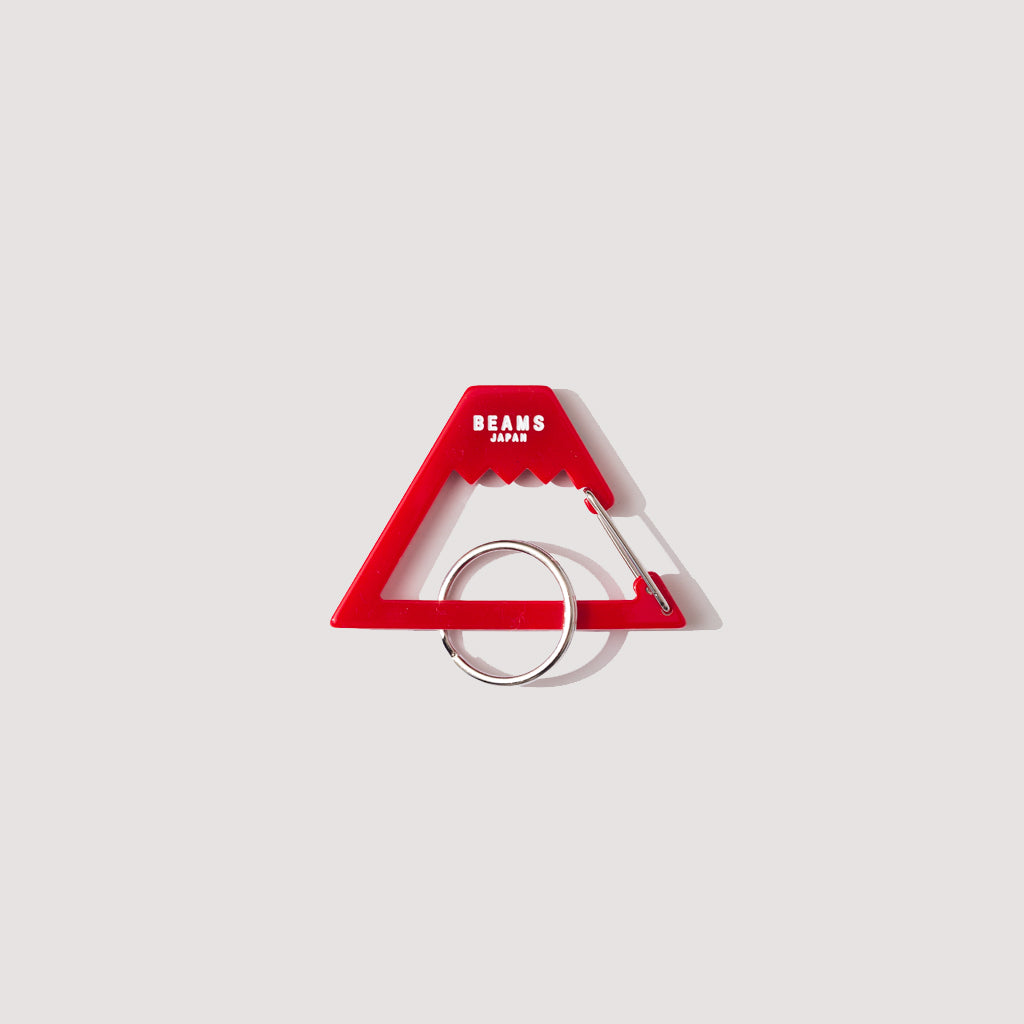 Mount Fuji Keychain - Red