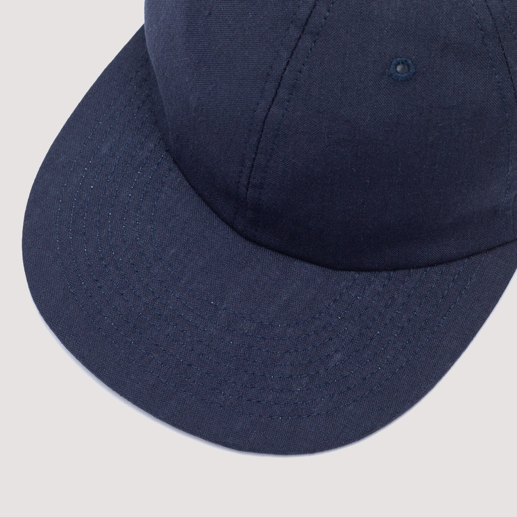 6 Panel Baseball Cap - Navy