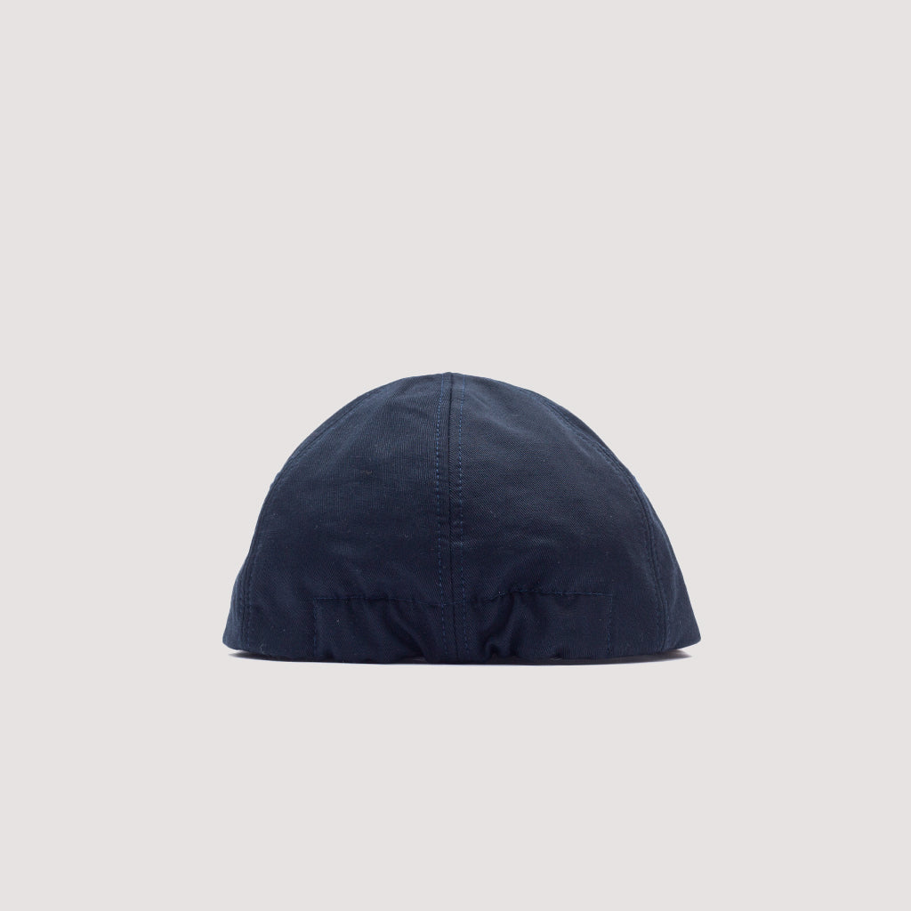 Classic 6 Panel Cap - Navy (Grey Underbrim)