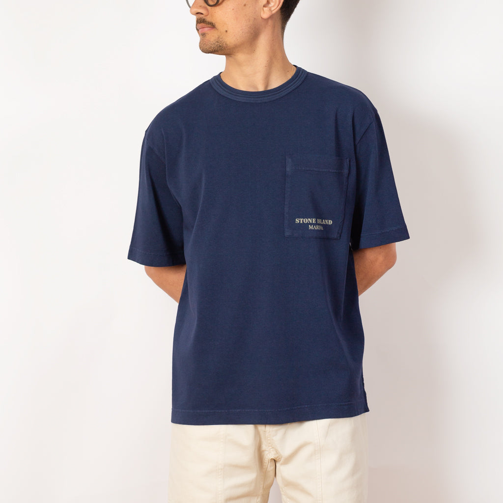 Back Print T-Shirt - Royal (V0127)