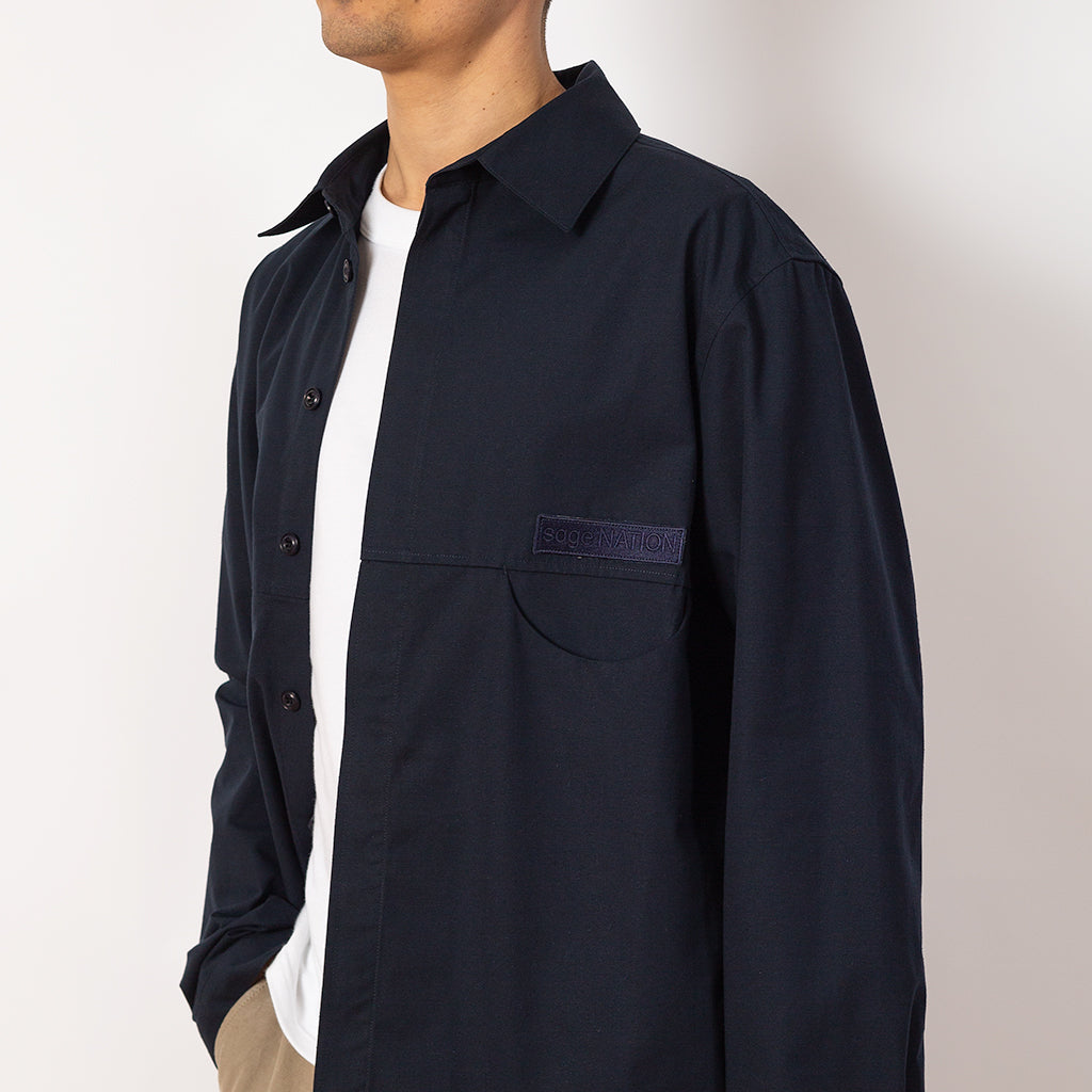 Fuel Shirt Jacket - Navy