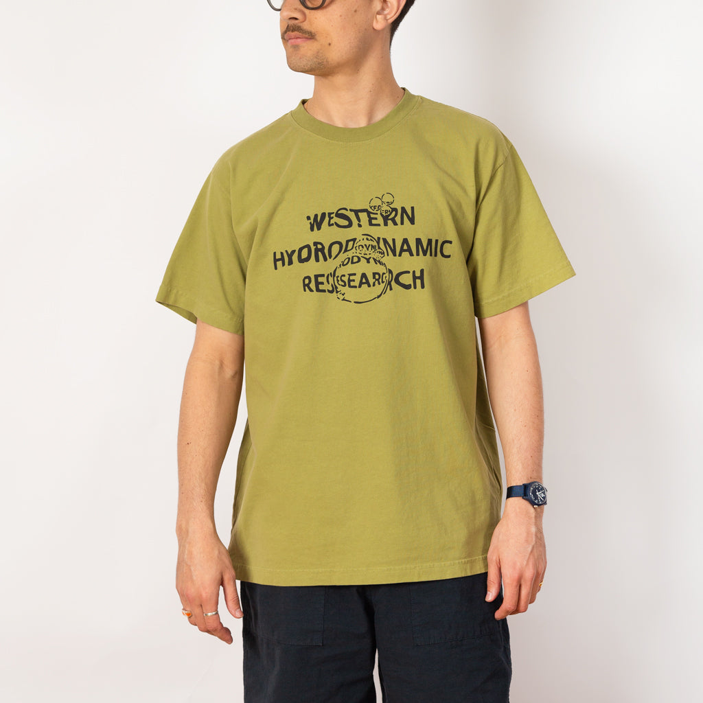 Bubbles Tee - Green Olive