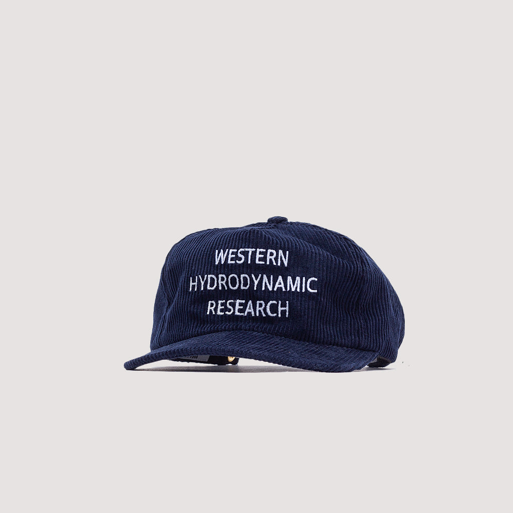 Whale Cord Hat - Navy