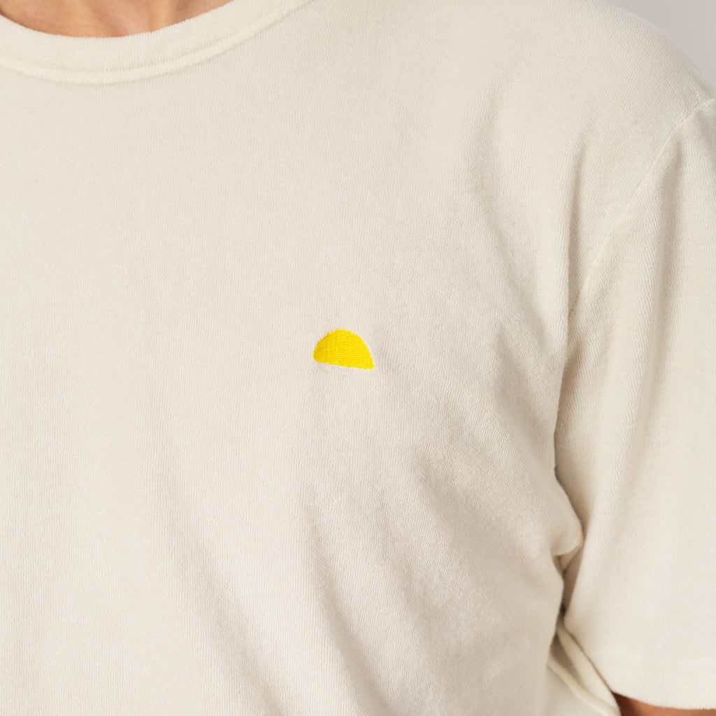 Relaxed Assembly Tee - Stone Terry