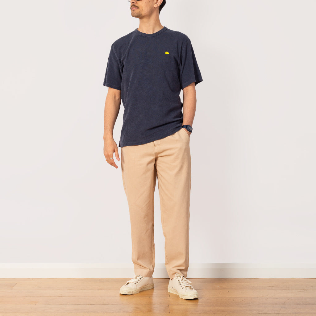 Relaxed Assembly Tee - Soft Navy Terry