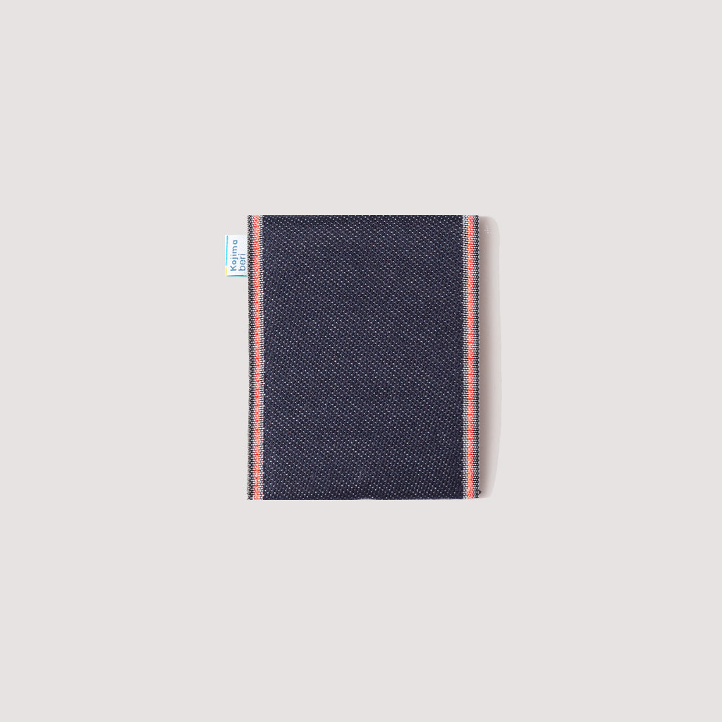 TAKATA X BEAMS JAPAN DENIM LOGO COIN PURSE - Red