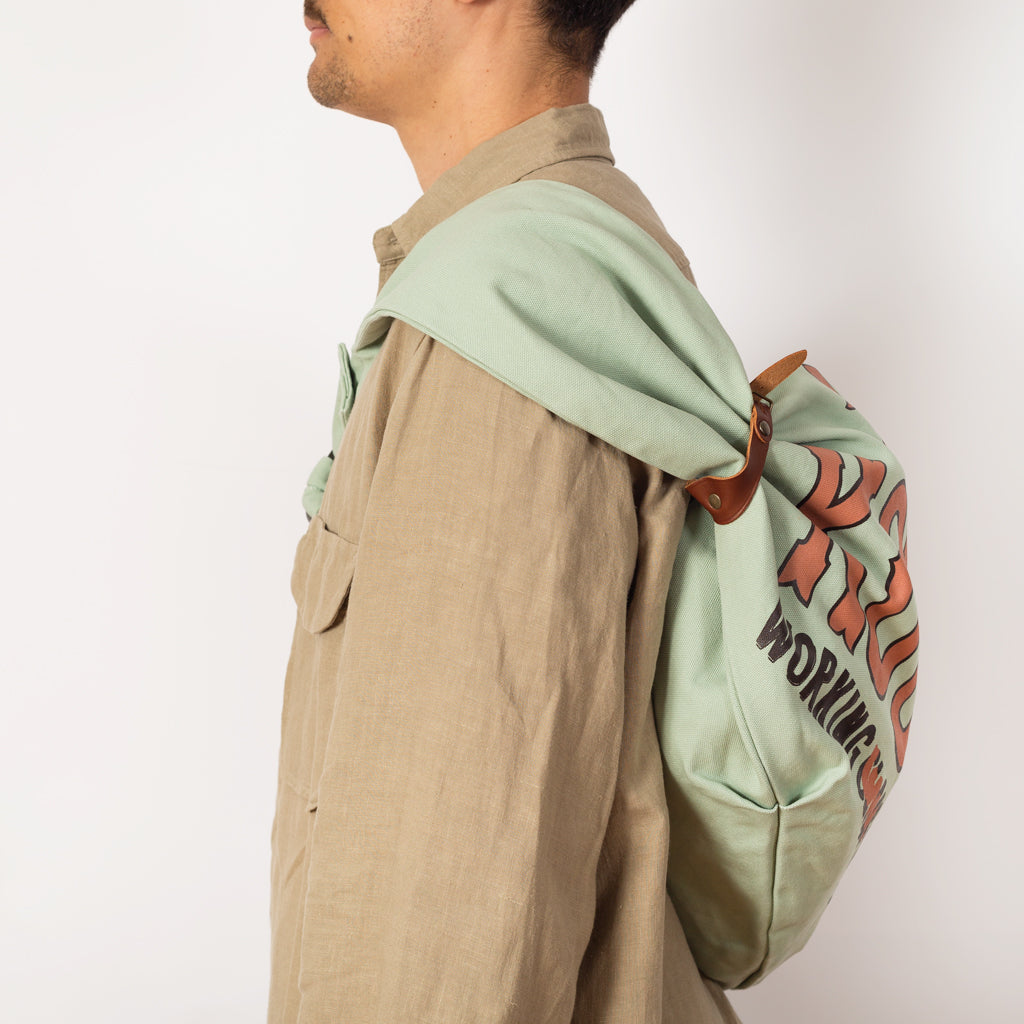 Canvas Snufkin Bag - Light Green