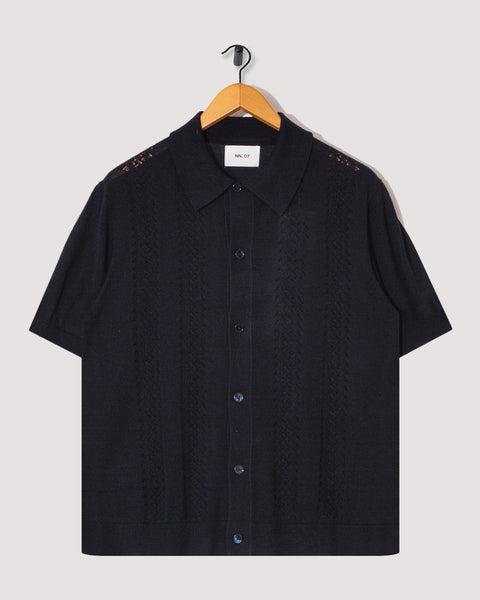 Thor SS Cardigan 6584 - Deep Navy | NN07 | Peggs & son.