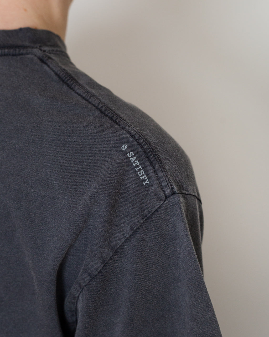 MothTech T-Shirt - Aged Black (00A02)
