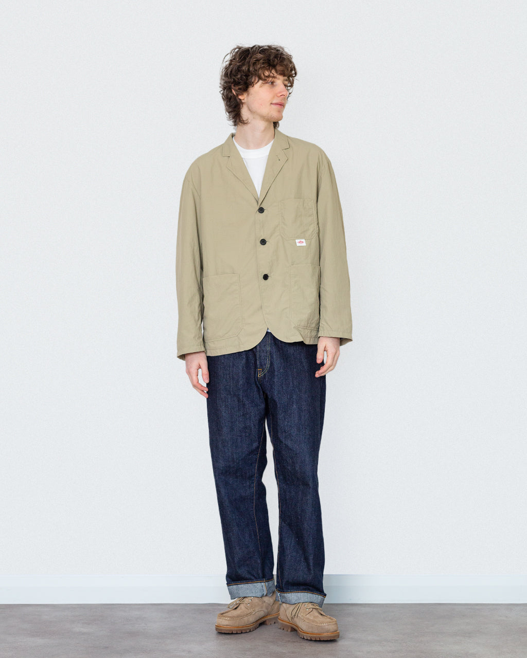 Lapel Jacket - Beige