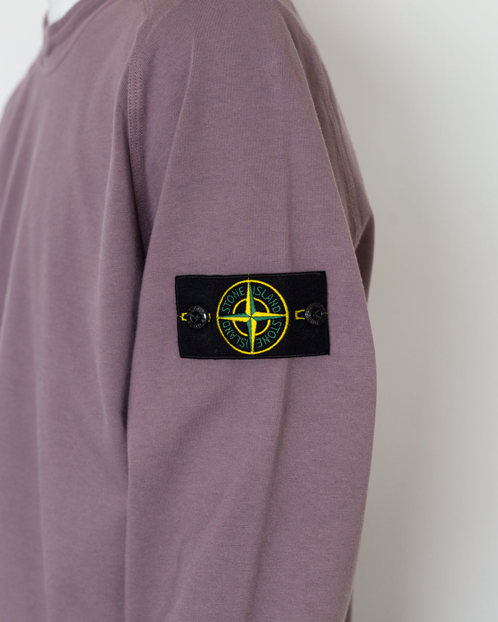 Sweatshirt - V008F Purple Grey | Stone Island | Peggs & son.