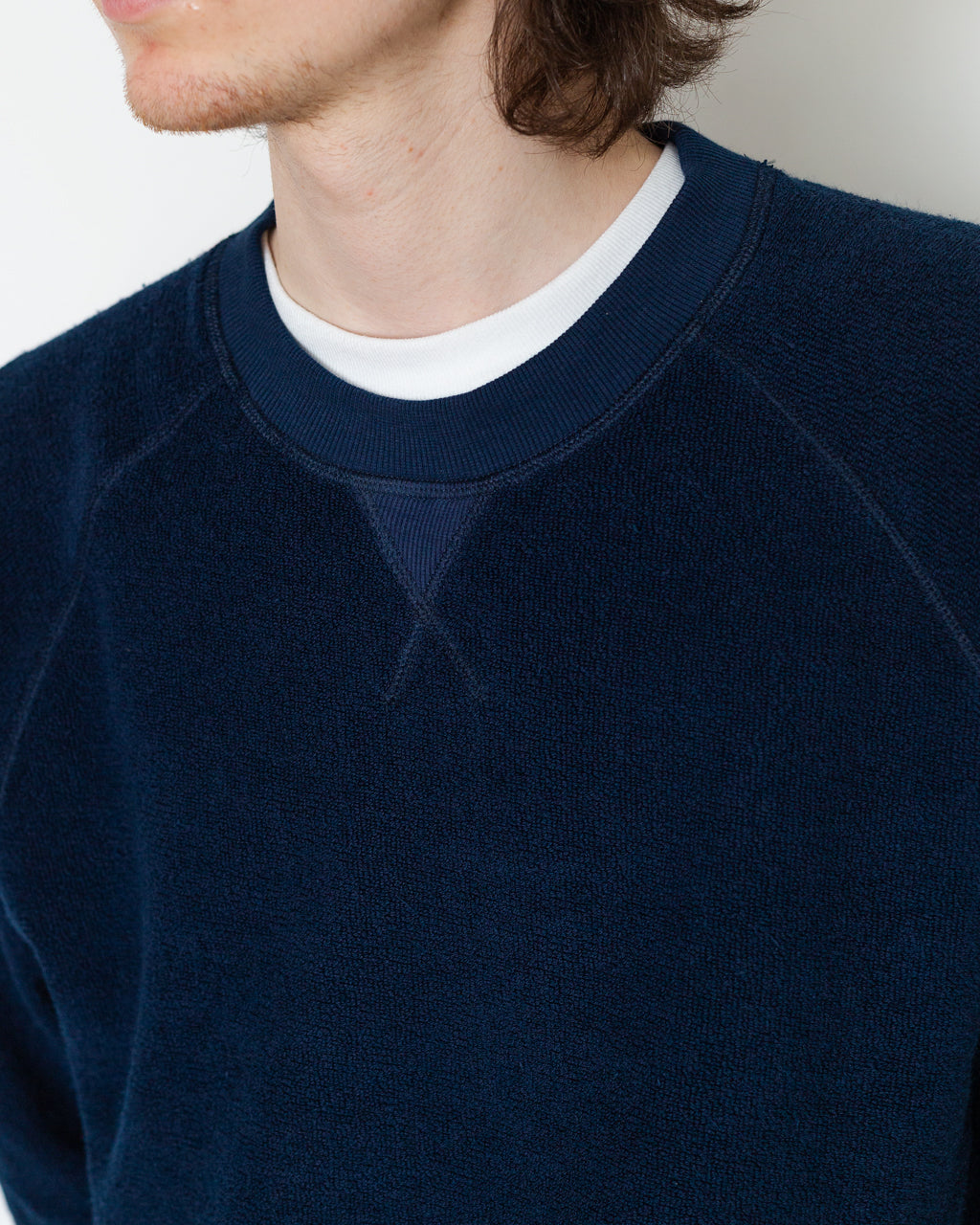 Heritage Raglan Sweatshirt - Marine Deep