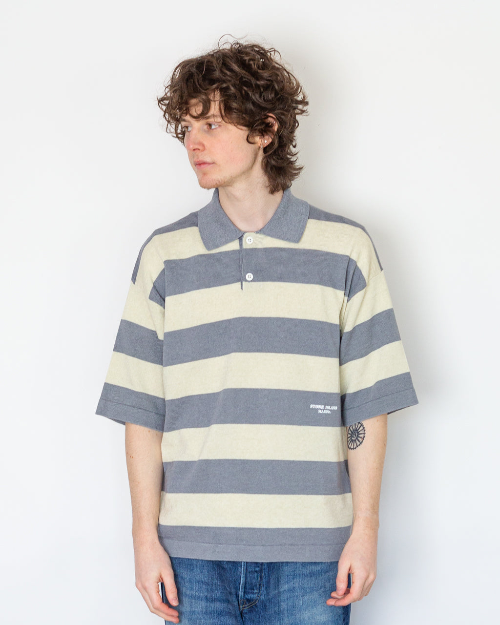 Polo Shirt - V0M93 Ivory Melange