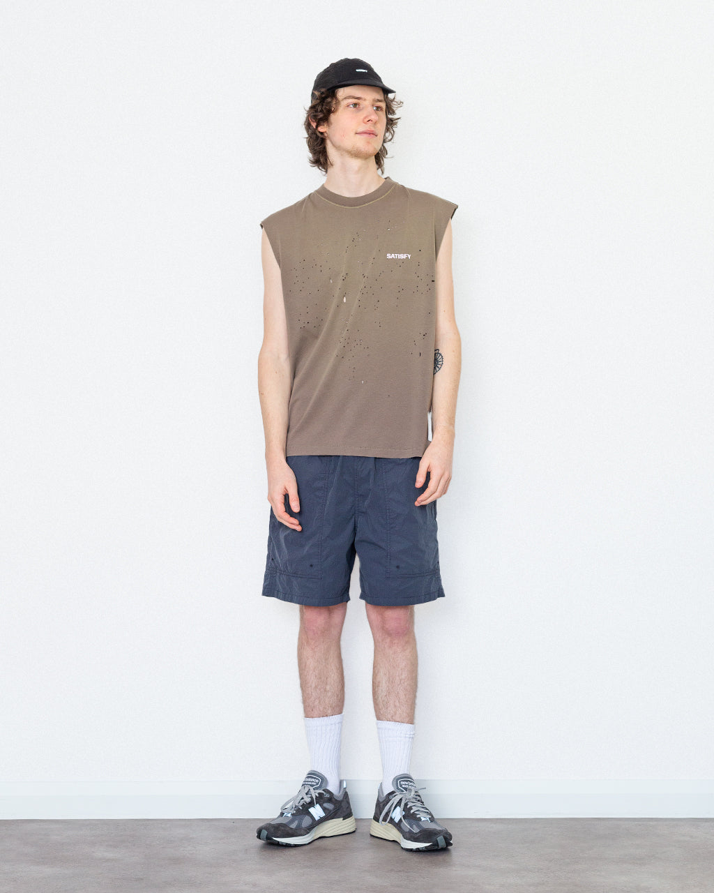 Moth-Tech Muscle Tee - Sun Bleached Falcon