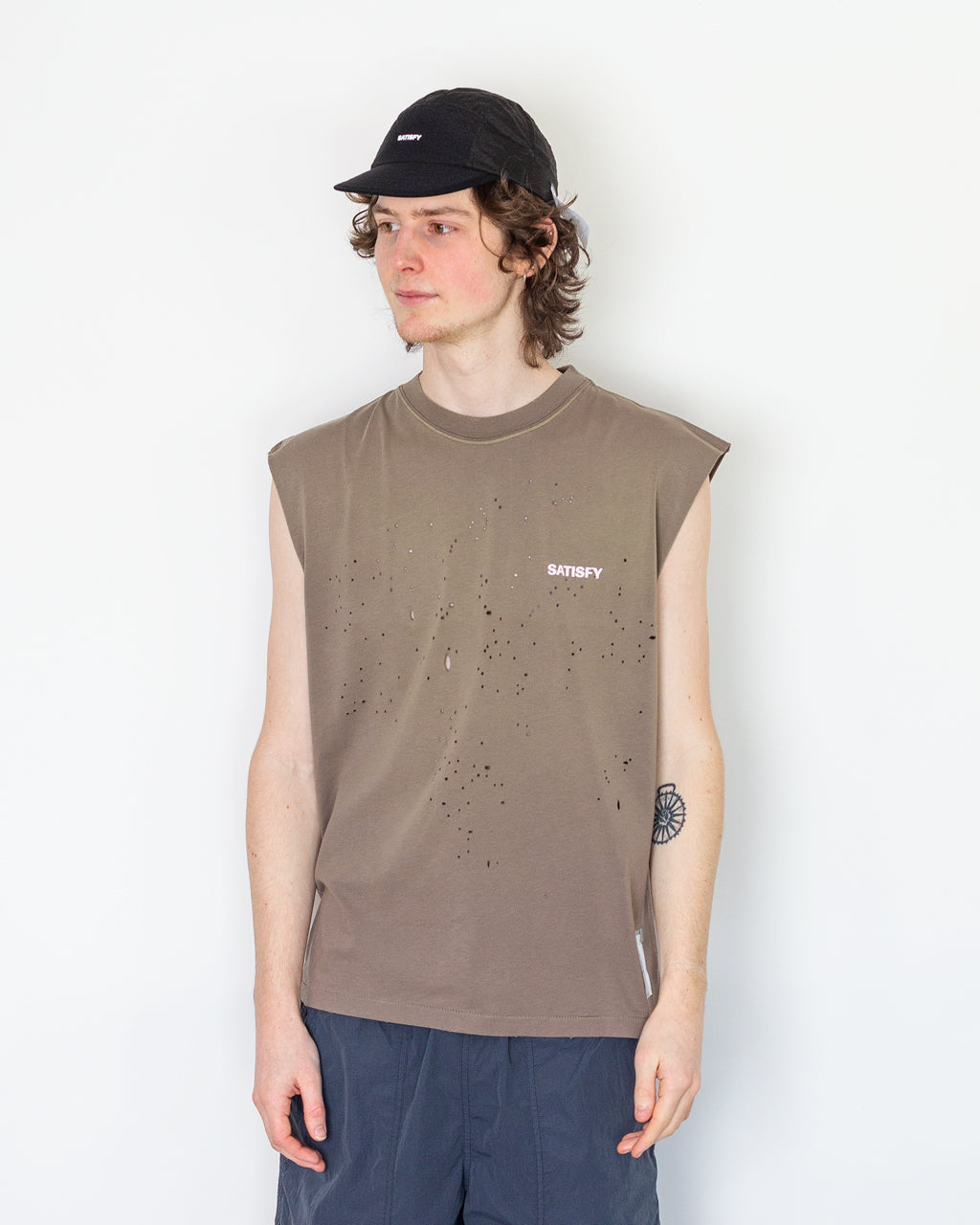 Moth-Tech Muscle Tee - Sun Bleached Falcon