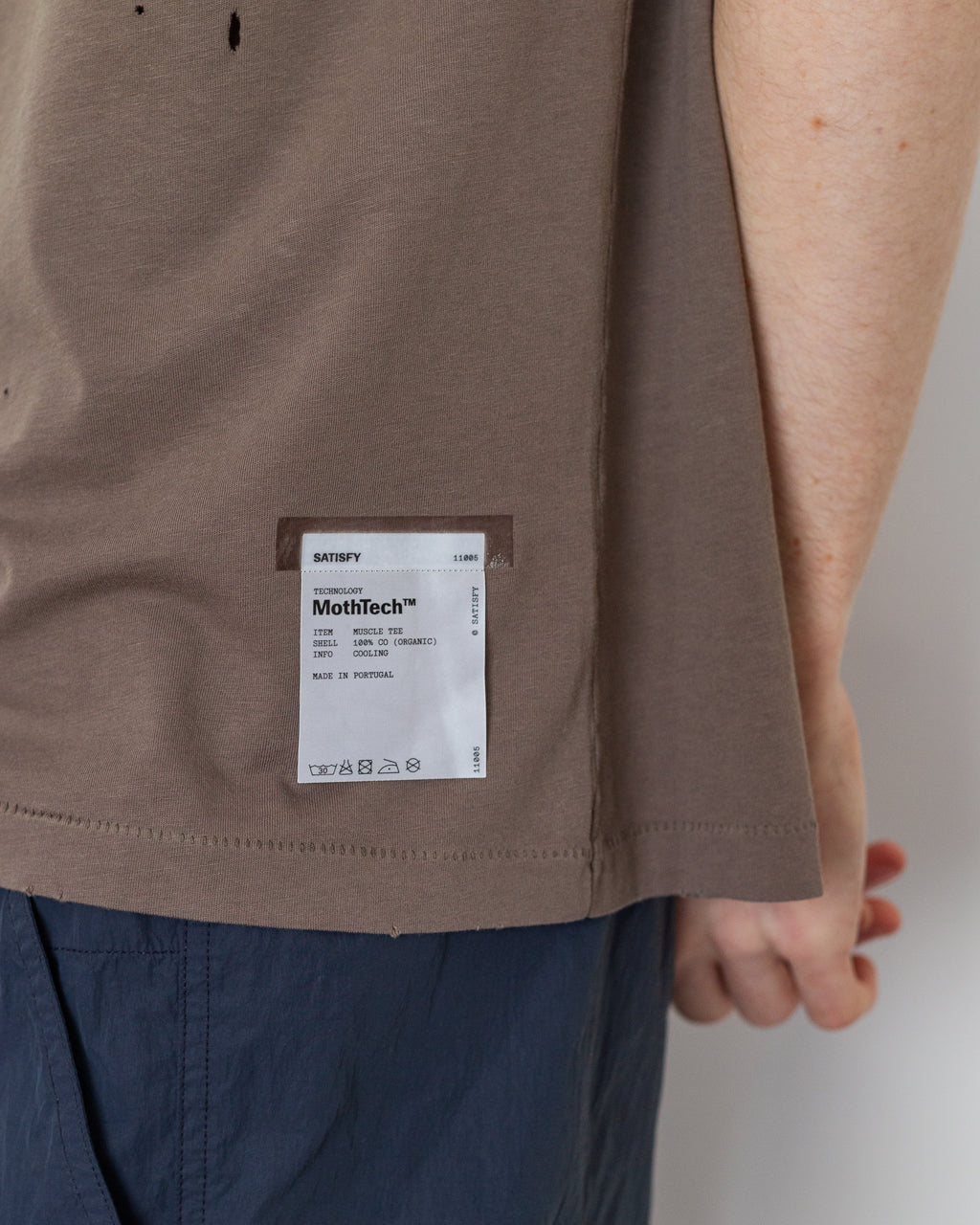 Moth-Tech Muscle Tee - Sun Bleached Falcon