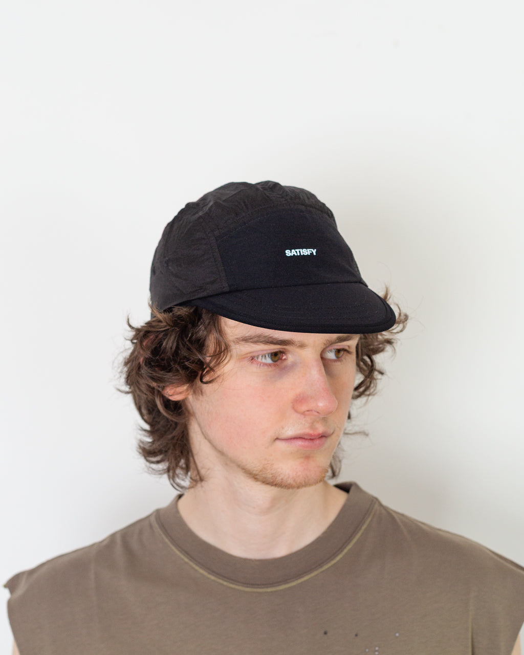 Rippy Trail Cap - Black | Satisfy | Peggs & son.