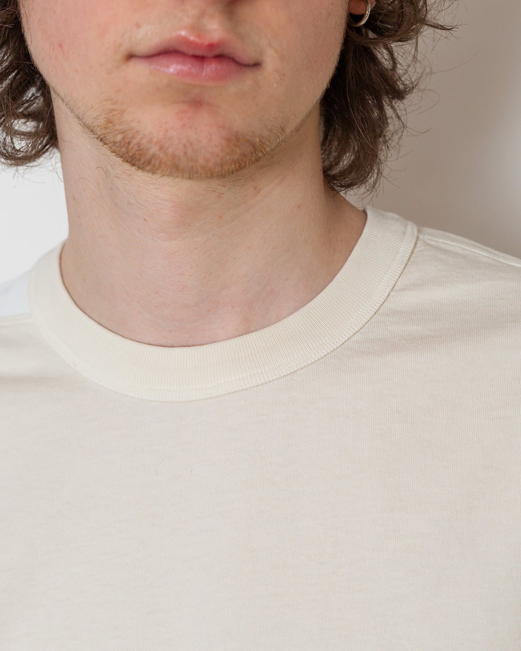 Stencil T-Shirt - V0093 Ivory