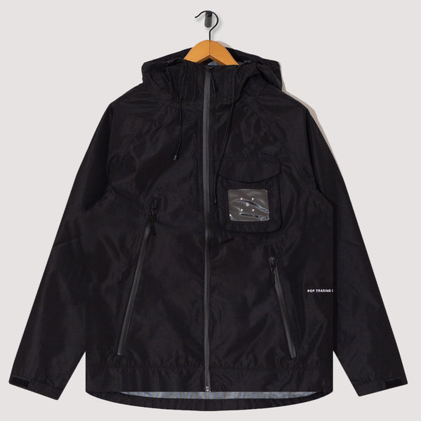 Oracle Jacket - Black | Pop Trading Company | Peggs & son.
