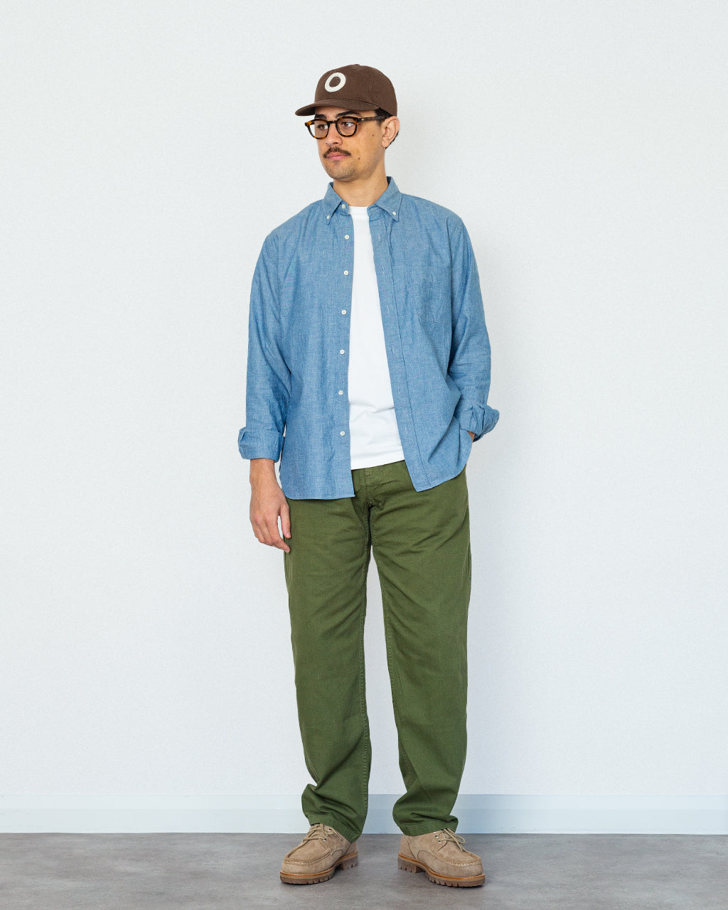 Chambray Shirt - Sax