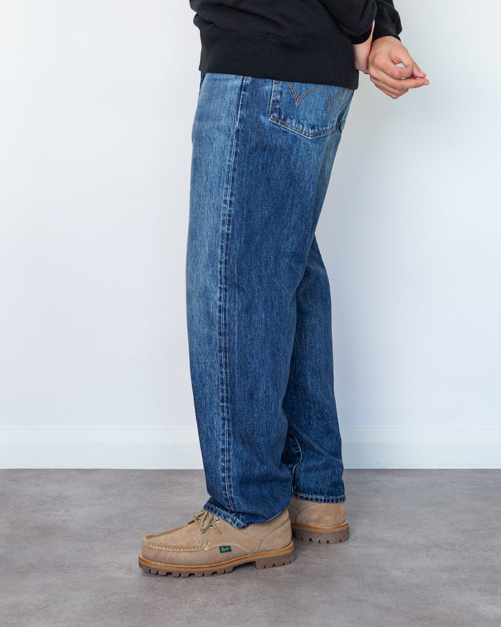 Loose Fit - Kurabo Recycled Red 14oz Dark Used