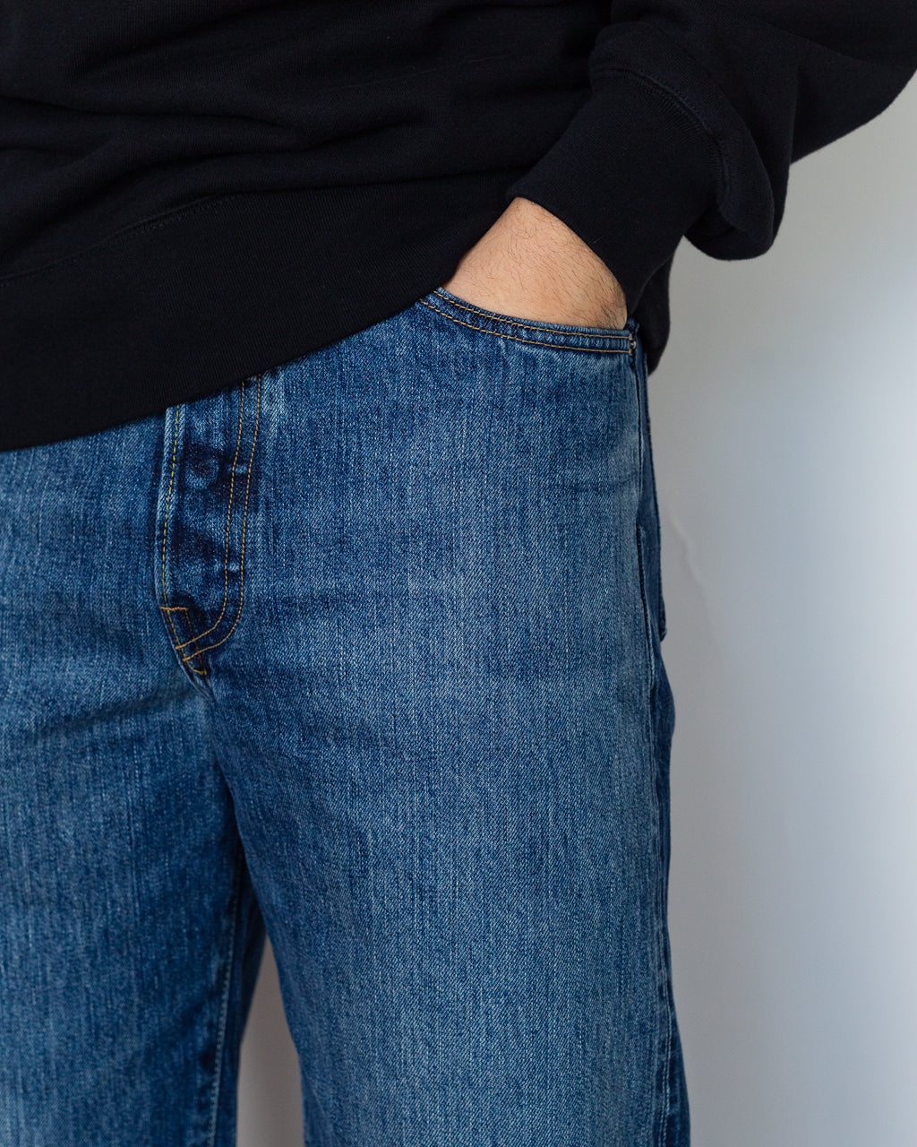 Loose Fit - Kurabo Recycled Red 14oz Dark Used