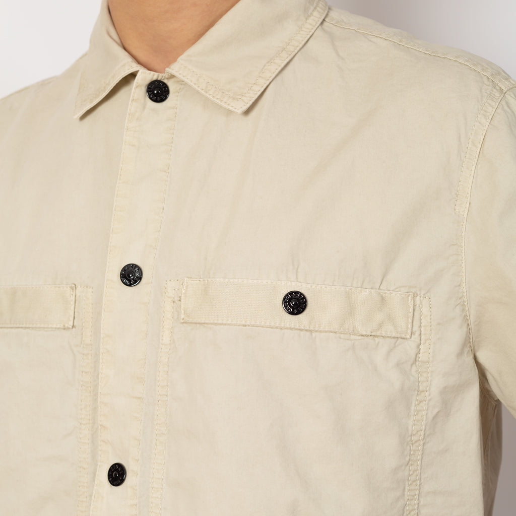 Overshirt S/S - Sand (V0195)