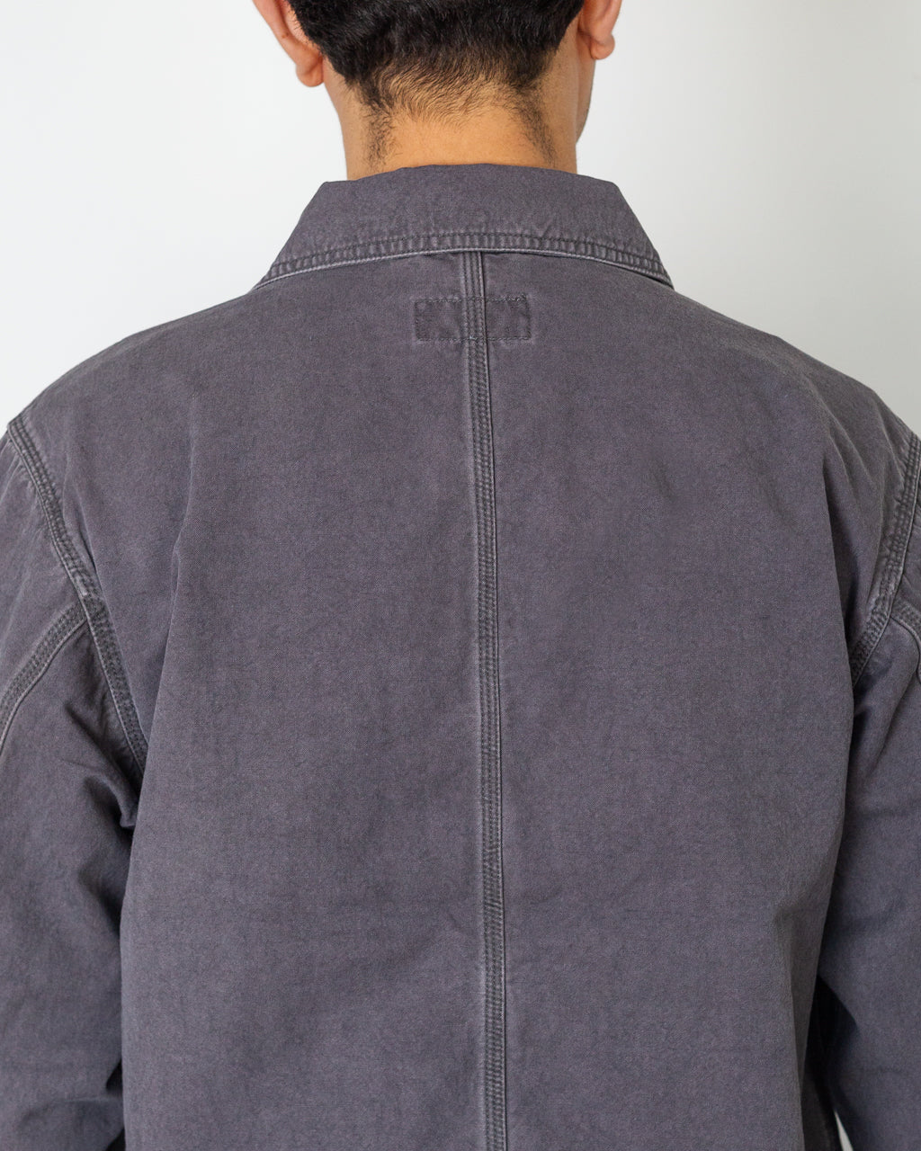 Coverall Jacket - Grey Purple | Ends and Means | Peggs & son.