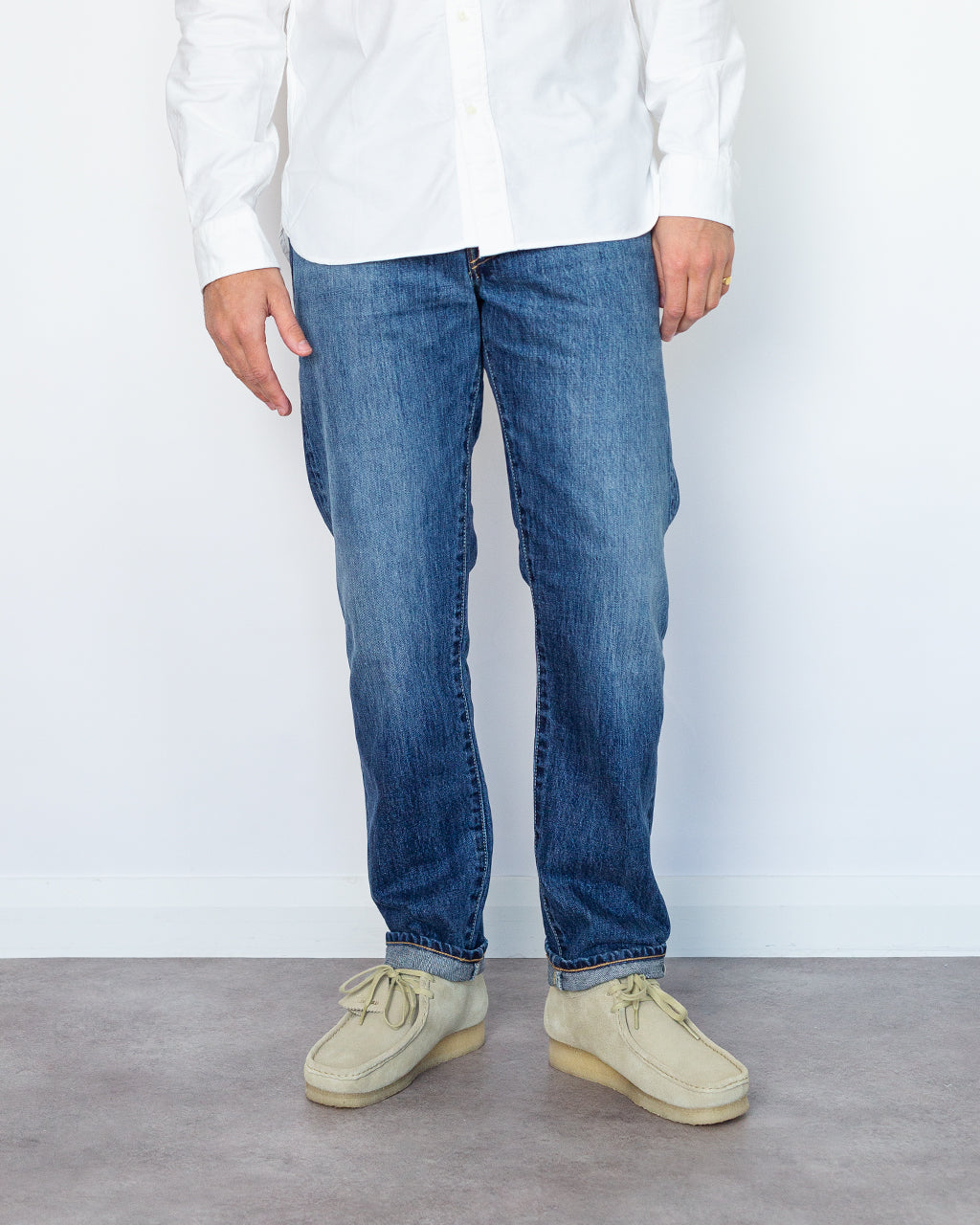 Regular Taper - Kurabo Recycled Red 14oz Dark Used