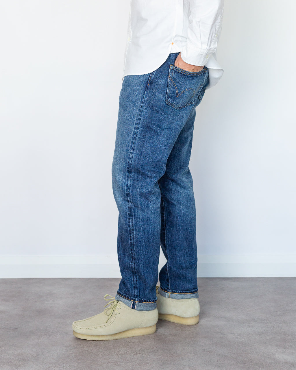 Regular Taper - Kurabo Recycled Red 14oz Dark Used