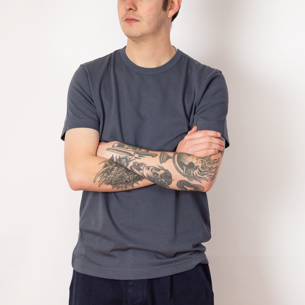 Single Jersey T-Shirt - Slate Blue