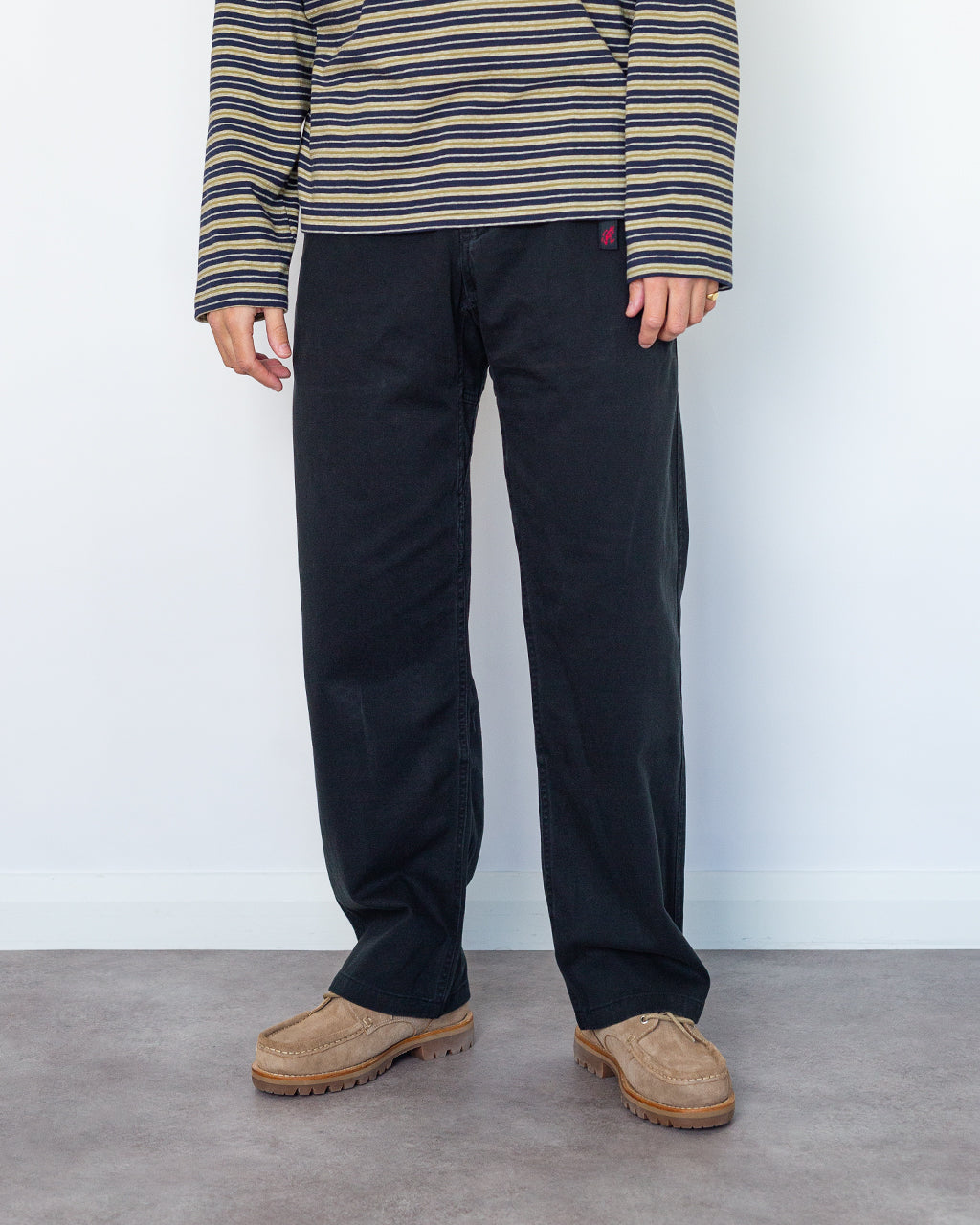 G-Pant Straight Fit - Black | Gramicci | Peggs & son.